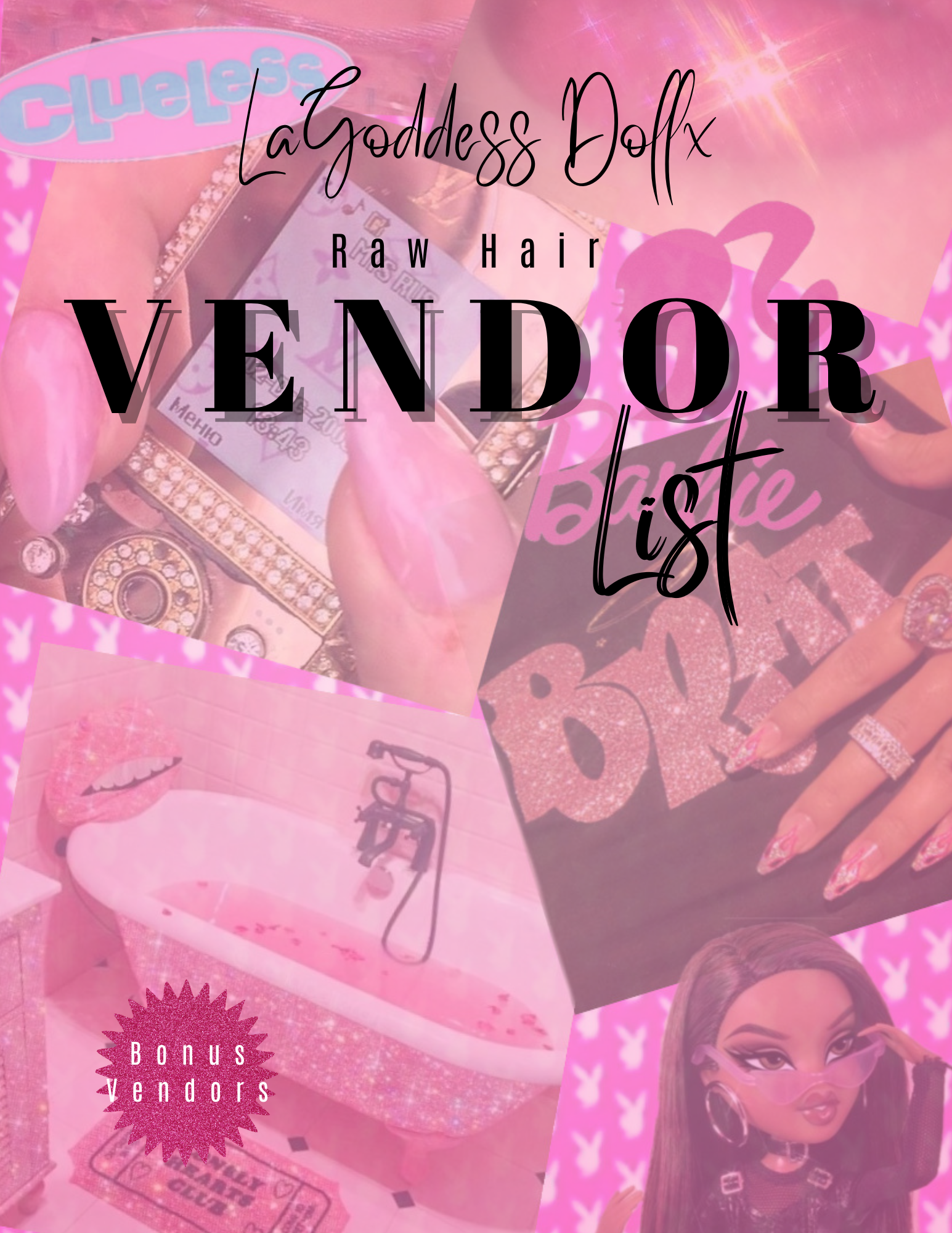 Ultimate Hair Vender List